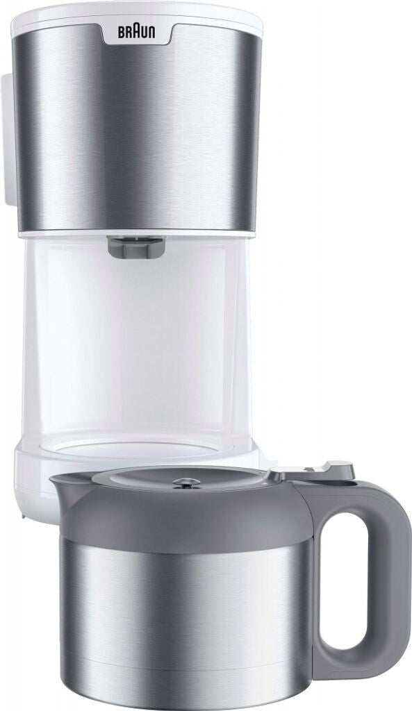 Braun PurShine KF1505WH Filterkaffeemaschine 1,2L Thermokanne 1000W Weiß