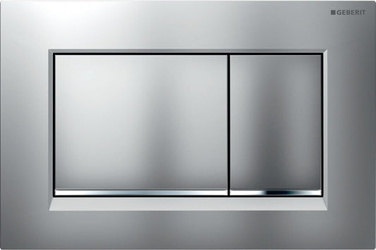 Geberit Sigma30 Betätigungsplatte Matt chrom für UP Spülkasten MPN 115883KN1