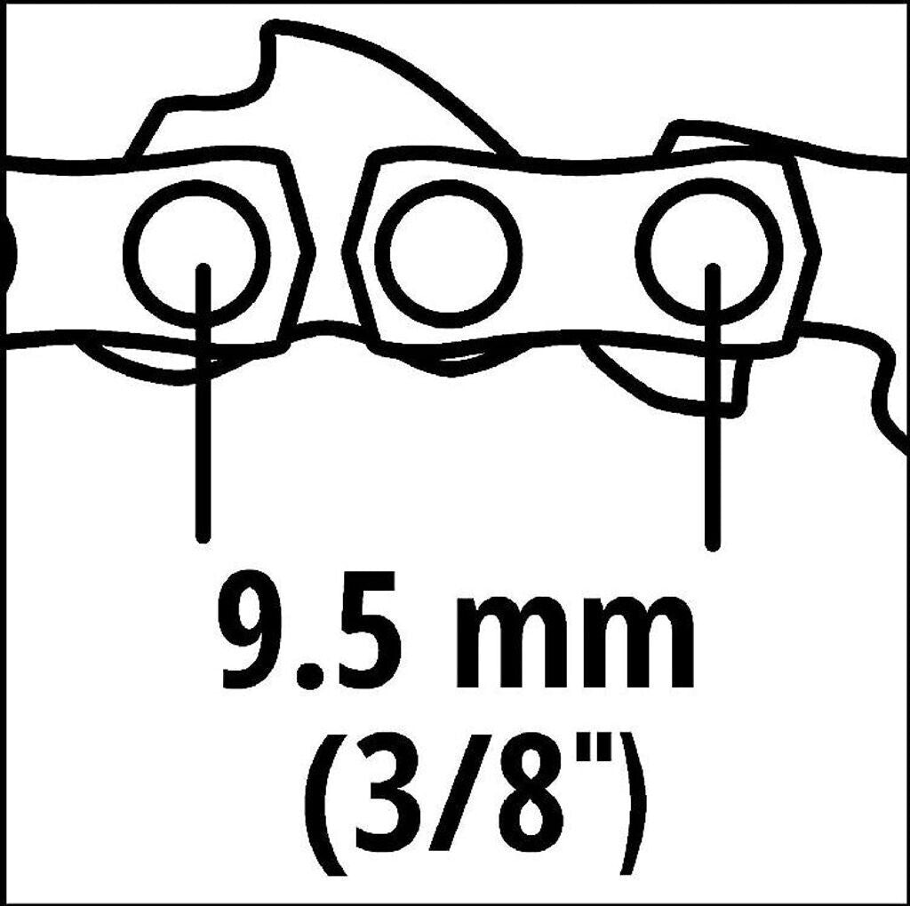 Einhell 4500196 Ersatz-Kette Passend für (Modell Motorsägen) GE-LC 36/35 Li(Neu)
