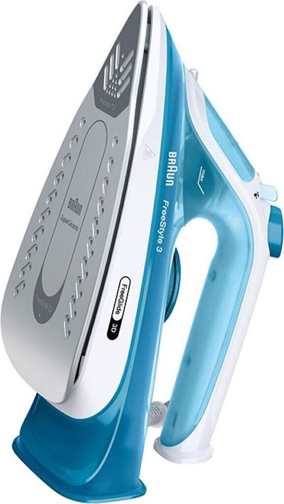 Braun FreeStyle 3 FI3144BL Dampfbügeleisen mit 3D-FreeGlide-Technologie