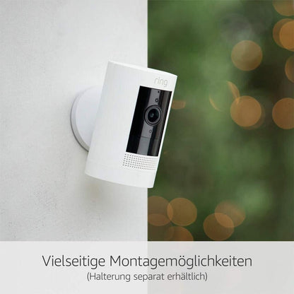 Ring Stick Up Cam Battery Gen 3 weiß WLAN Überwachungskamera 1080p