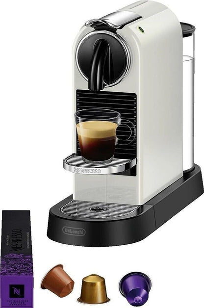 DeLonghi Nespresso CitiZ EN167.W Kapselmaschine 19bar Weiß 1L Espresso Neu Küche