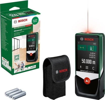 Bosch AdvancedDistance 50C Laser Entfernungsmesser 50m Bluetooth 0603672202
