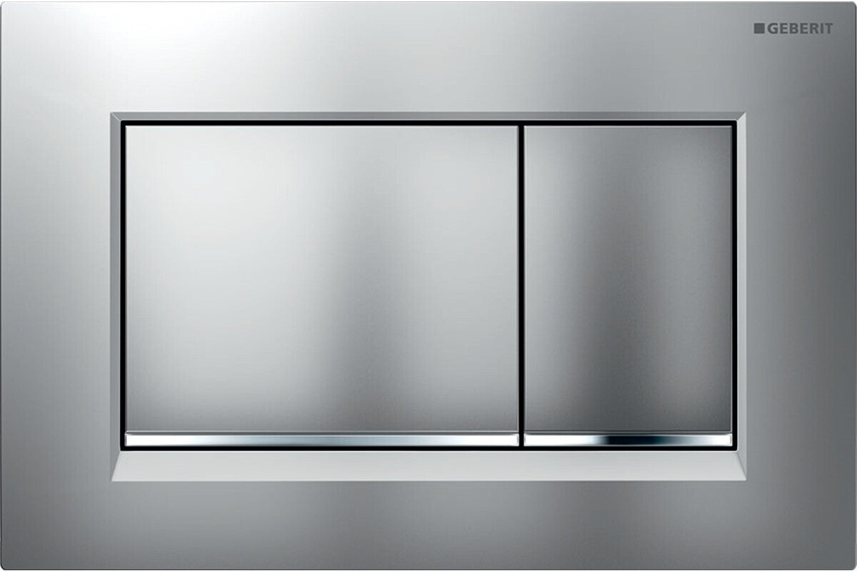 Geberit Sigma30 Betätigungsplatte Matt chrom für UP Spülkasten MPN 115883KN1