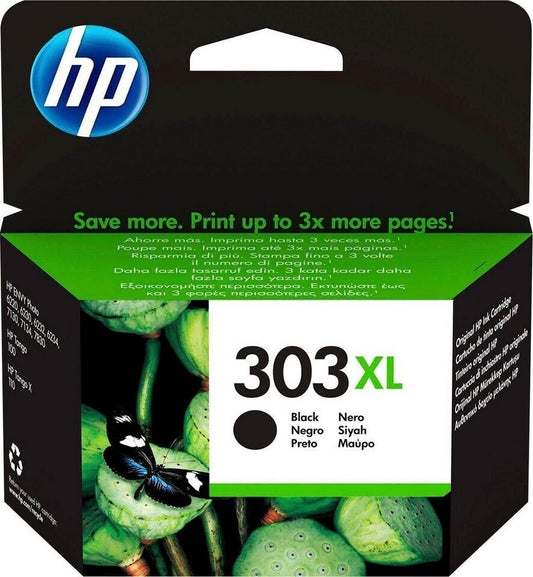 HP 303XL T6N04AE Original Druckerpatrone - Schwarz XL 600 Seiten für ENVY Tango