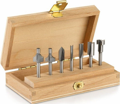 Dremel 660 Fräser-Set 7tlg Router Bits 3,2mm MPN 26150660JA Mehrzweck-Fräser-Set