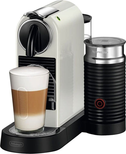 DeLonghi Nespresso CitiZ & Milk EN267.WAE Kapselmaschine 19bar Weiß Aeroccino