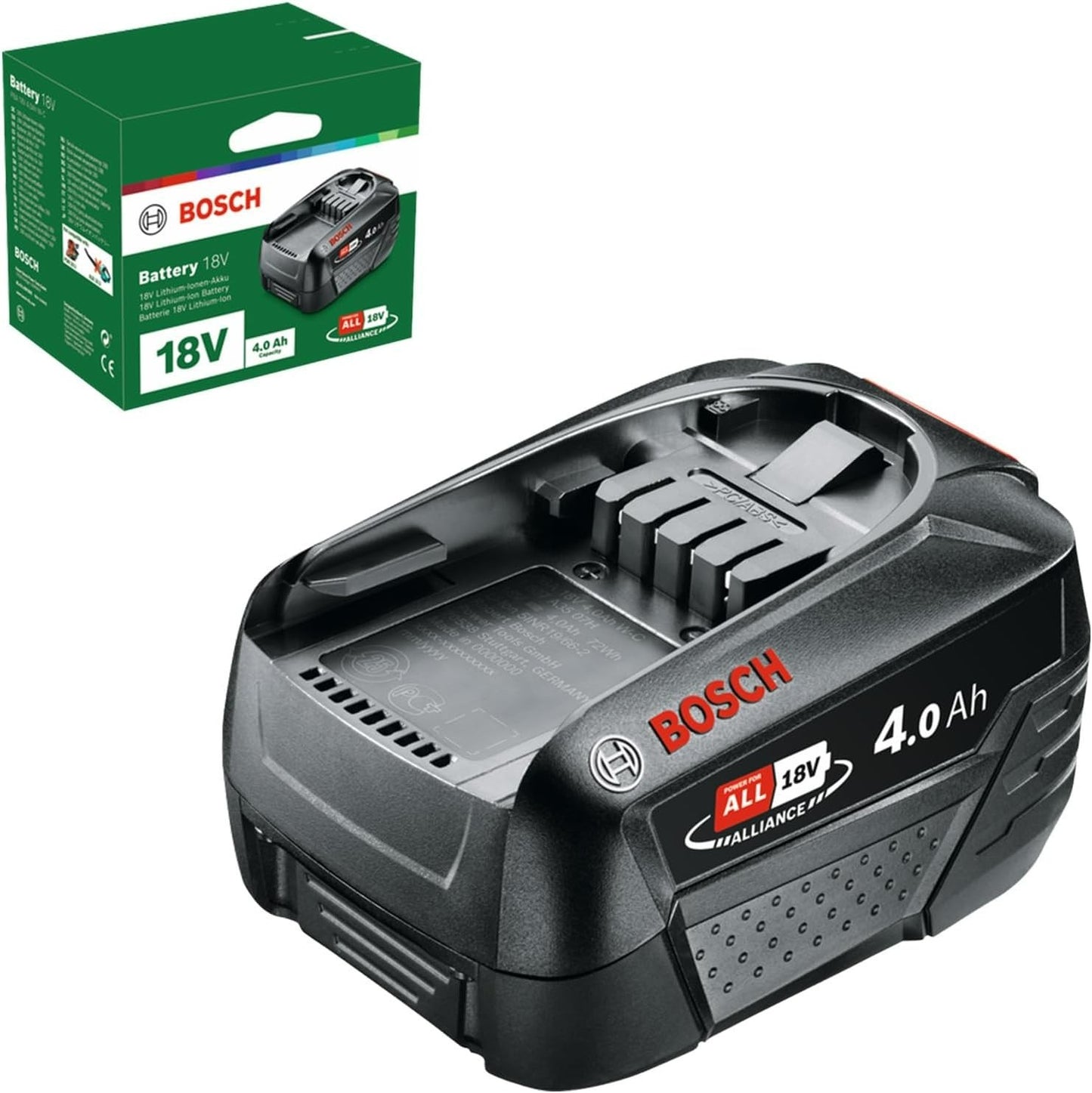 Bosch PBA 18V 4,0Ah Akku Power for All Ersatzakku 1600A011T8