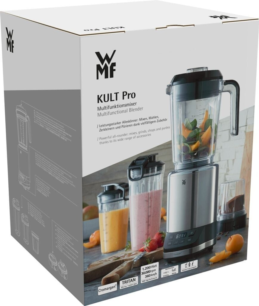 WMF Kult Pro Multifunktionsmixer 1,2L 1200W 30000 U min 0416530011