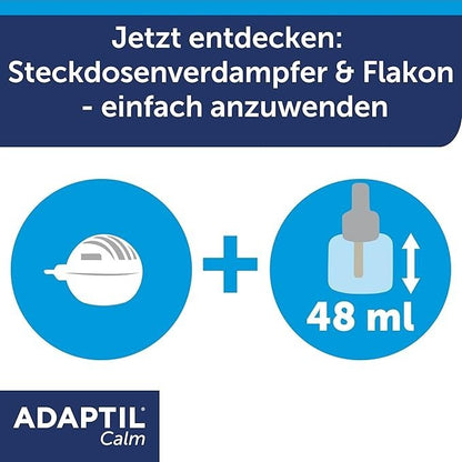 Ceva Adaptil Calm Starter-Set inkl. 48ml Flakon für 30 Tage | Hunde | Stress