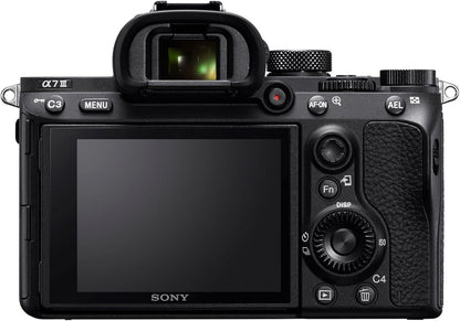 Sony Alpha 7 III Kit 28-70mm Vollformat Kamera 24,2MP 4K Zubehörpaket 128GB SDXC