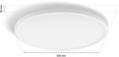 Philips Hue Tento Rund M White Ambiance Weiß 42,1 cm 929003823101