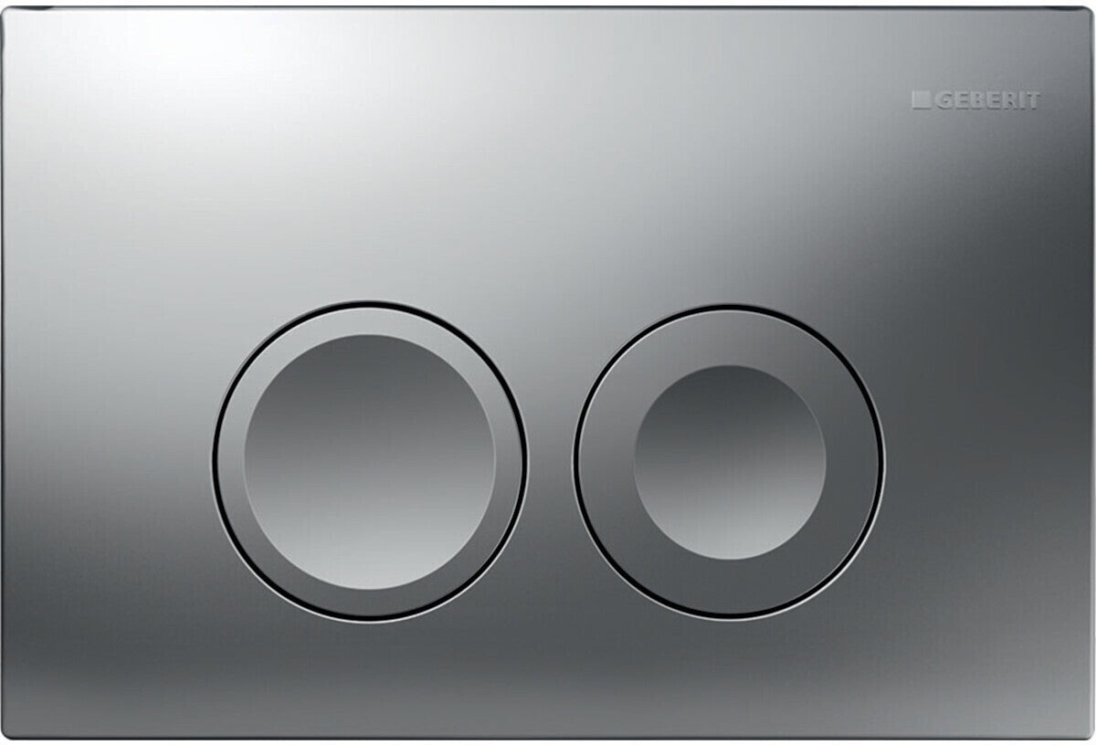 Geberit Delta25 Betätigungsplatte chrom matt MPN 115125465