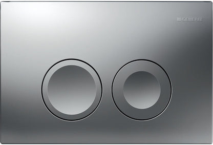 Geberit Delta25 Betätigungsplatte chrom matt MPN 115125465