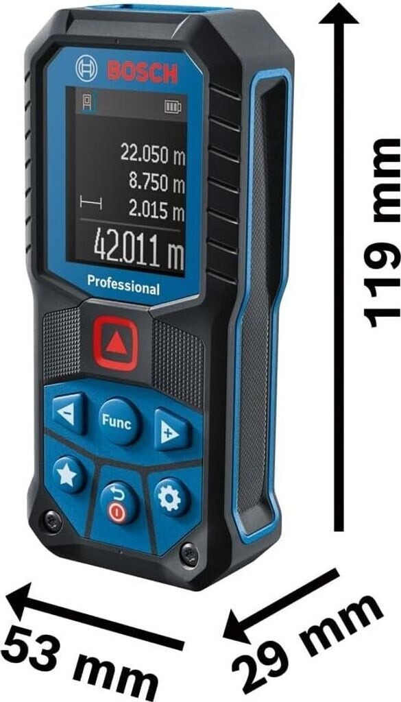 Bosch GLM 50-22 Professional Laser Entfernungsmesser 50m IP65 0601072S00