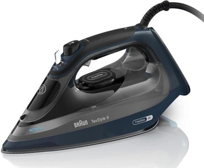 Braun TexStyle 9 SI9682DB Dampfbügeleisen 3200W 330ml FreeGlide 3D Dunkelblau