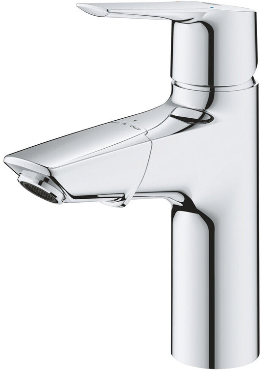 GROHE Start 23978003 Waschtischarmatur M Chrom Ausziehbarer Auslauf Push-Open