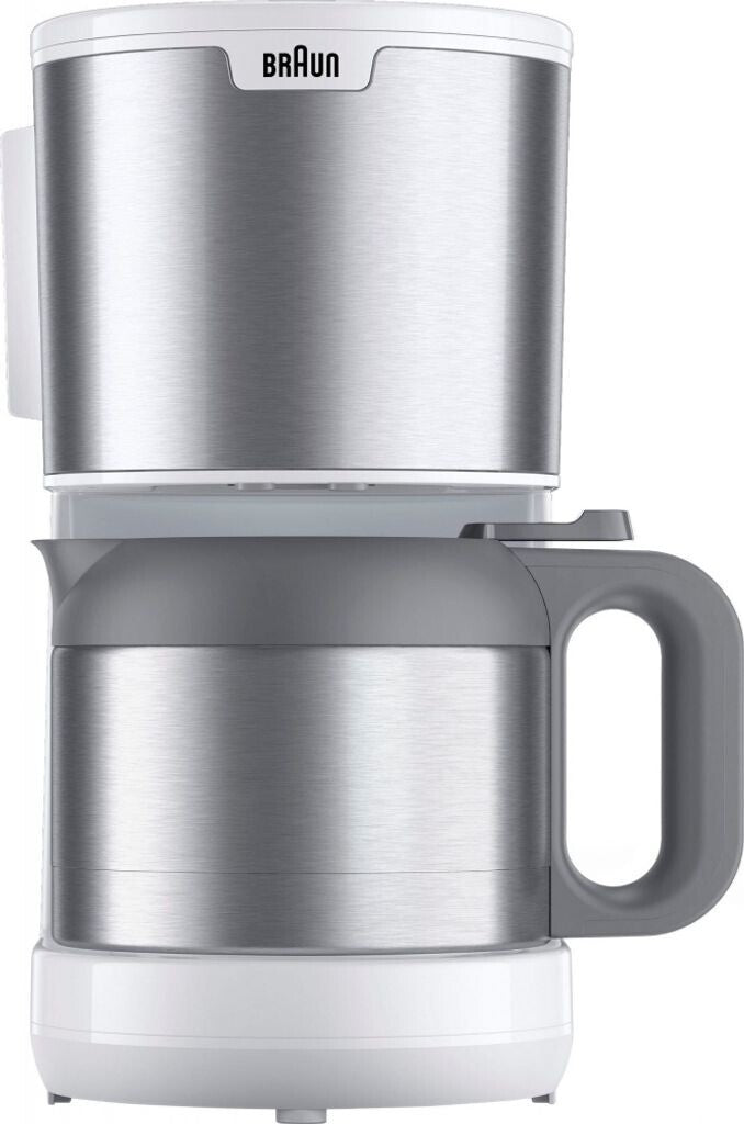 Braun PurShine KF1505WH Filterkaffeemaschine 1,2L Thermokanne 1000W Weiß