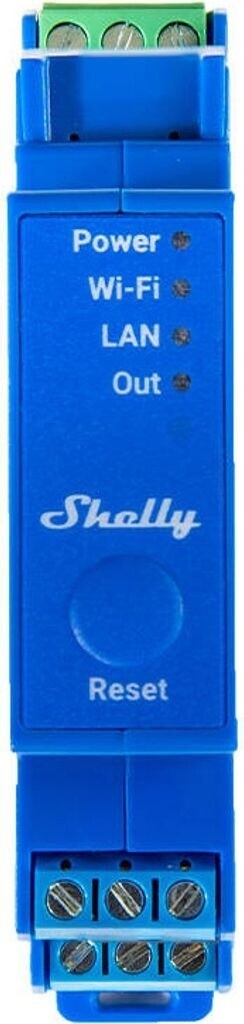 Shelly Pro 1 WLAN LAN Bluetooth Relais Hutschiene potentialfrei 16A