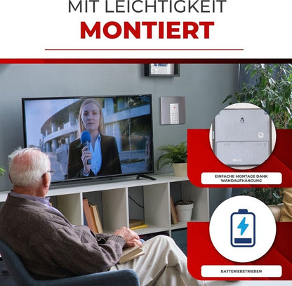 Funkklingel Komplett-Set Heidemann 70823 HX Square