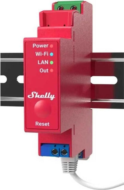 Shelly Pro 1PM WLAN LAN Bluetooth Relais Hutschiene Leistungsmessung
