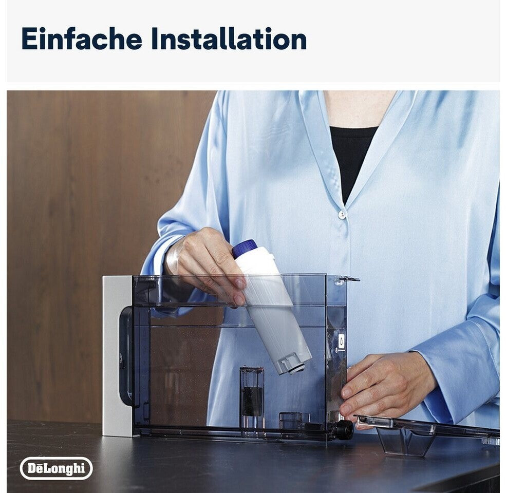 DeLonghi Filterpatrone DLSC002 5513292811 für Kaffeevollautomaten, Wasserfilter