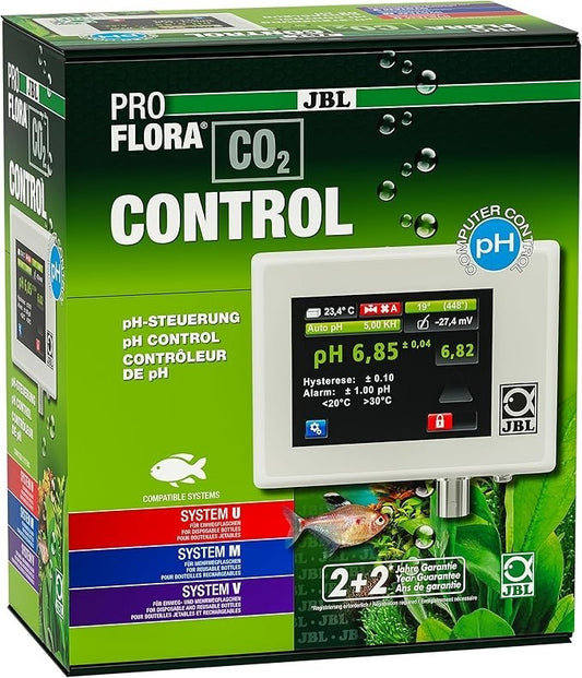 JBL ProFlora CO2 Control Mess- und Steuercomputer für eine automatische CO2-Zuga