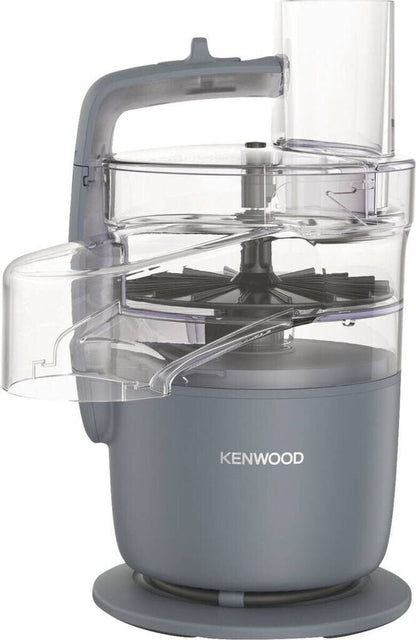 Kenwood MultiPro Go FDP22.130GY Kompakt-Küchenmaschine 650W 1,3L Express Serve