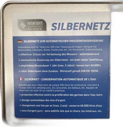WM aquatec Silbernetz Flex STSN-200 Wasserkonservierung 320L