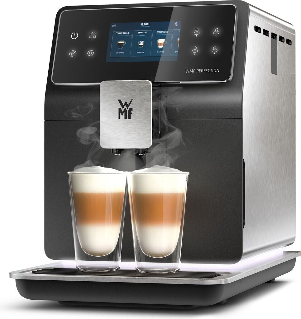 WMF Perfection 840L Kaffeevollautomat mit Milchsystem 15 Getränkespezialitäten