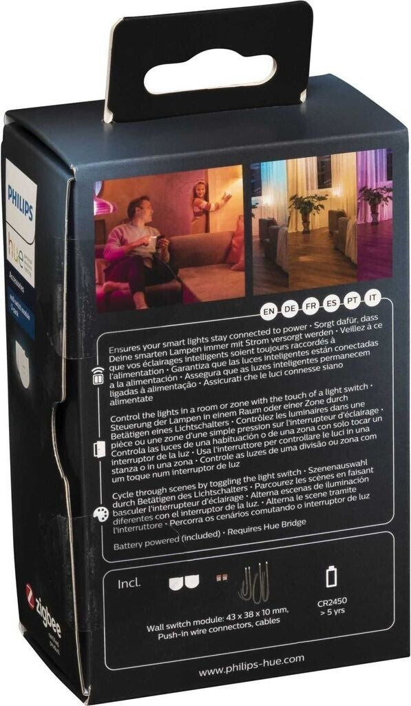 Philips Hue Wall Switch Modul 2er Pack Smart Home Weiß 929003017102