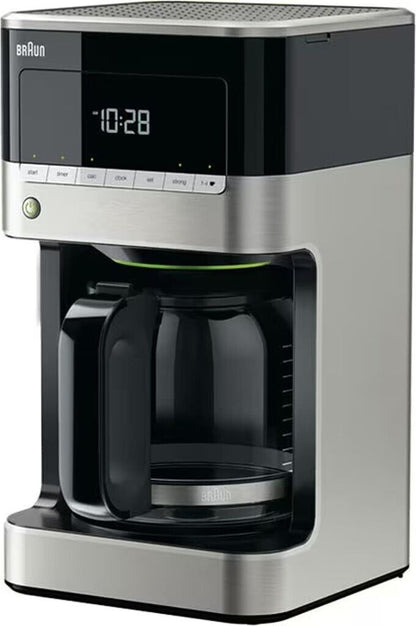 Braun PurAroma 7 KF 7120 Filterkaffeemaschine mit Glaskanne schwarz/edelstahl