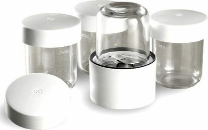Kenwood AT320A Kräuter Gewürzmühle Aufsatz 4 Gläser Chef Major Zubehör