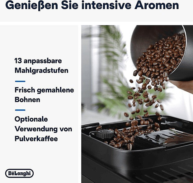 De'Longhi Magnifica Evo Next ECAM310.80.SB Kaffeevollautomat Silber/Schwarz