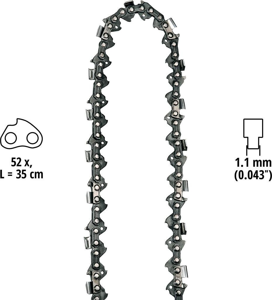 Einhell 4500196 Ersatz-Kette Passend für (Modell Motorsägen) GE-LC 36/35 Li(Neu)