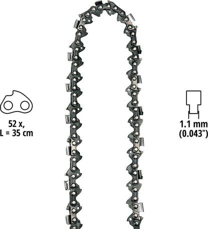 Einhell 4500196 Ersatz-Kette Passend für (Modell Motorsägen) GE-LC 36/35 Li(Neu)