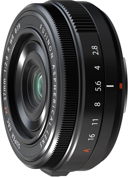 Fujifilm XF 27mm F2.8 WR Objektiv schwarz NEU OVP für Fujifilm X-Mount
