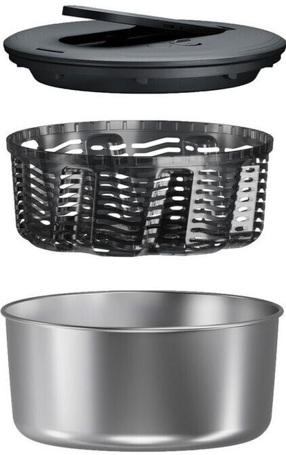 Zyliss Swift Dry Salatschleuder Edelstahl 23cm 3,5L E940027