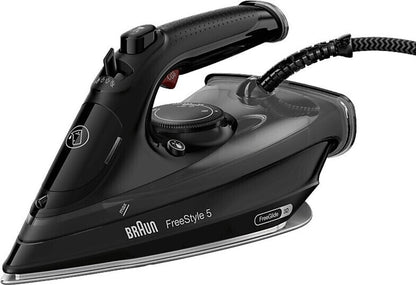 Braun TexStyle 5 SI 5088 BK Trocken- & Dampfbügeleisen EloxalPlus soleplate