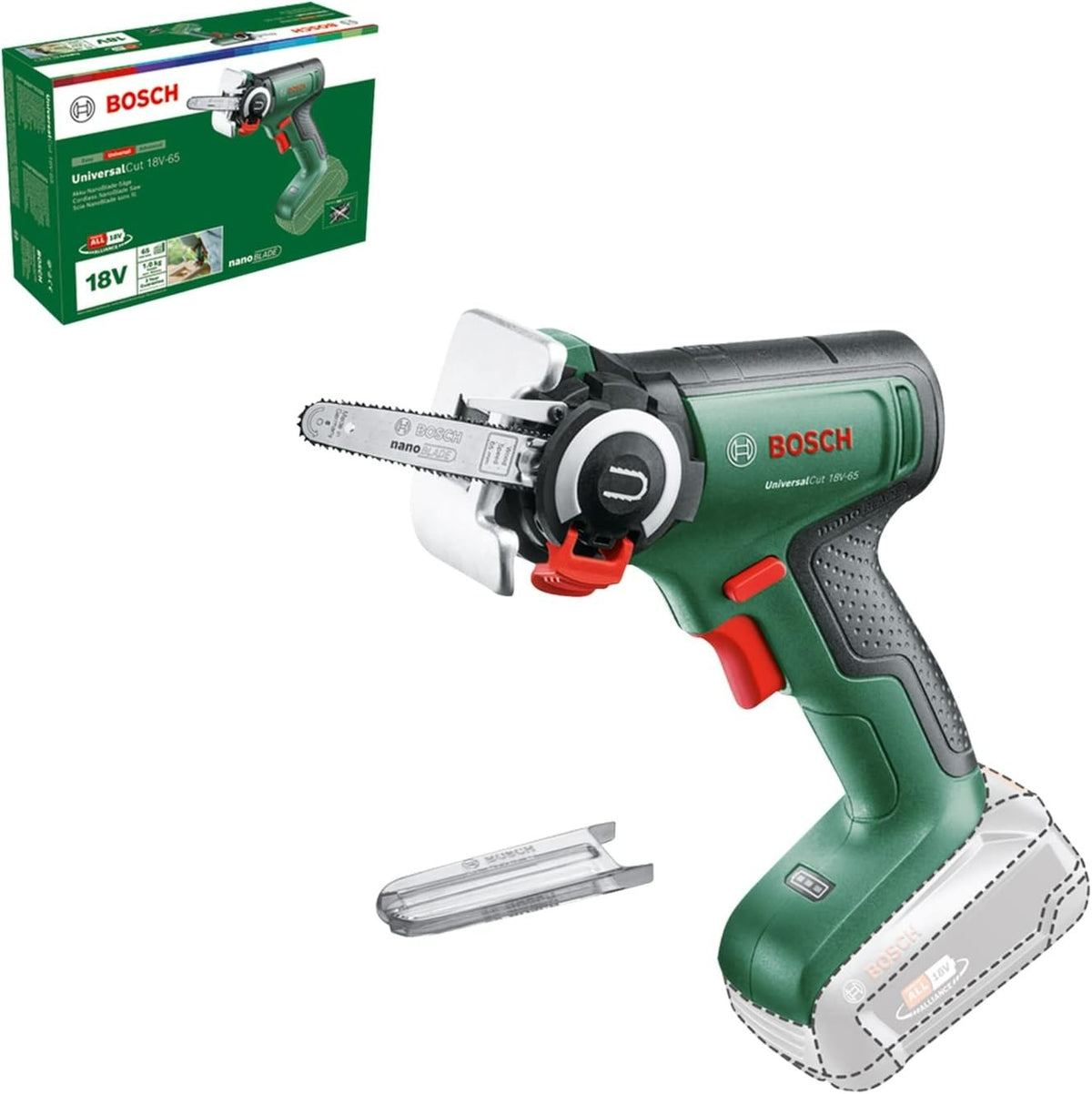 Bosch UniversalCut 18V-65 Akku NanoBlade Säge 06033D5200 SOLO