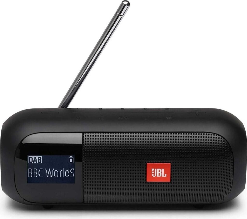 JBL Tuner 2 DAB+ Radio Bluetooth Lautsprecher IPX7 USB-C schwarz