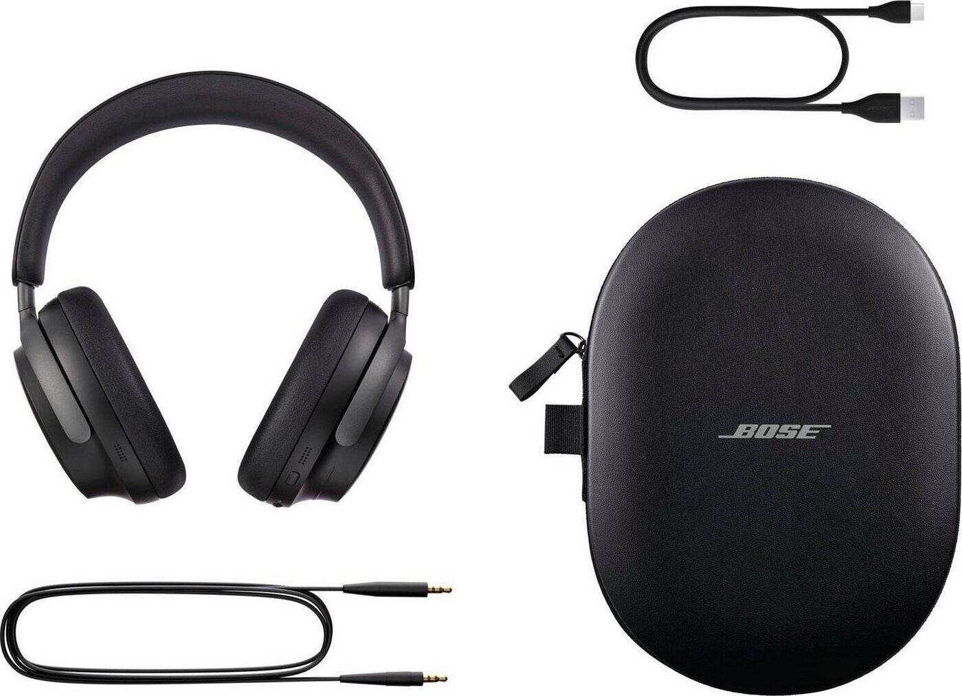 Bose QuietComfort Ultra Wireless Kopfhörer Bluetooth ANC schwarz 880066-0100