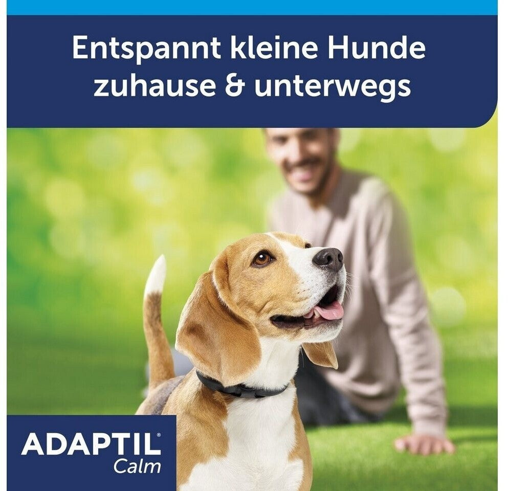 Adaptil Calm Halsband für Kleine Hunde - Schwarz (100031) Größe S (Neu) OVP