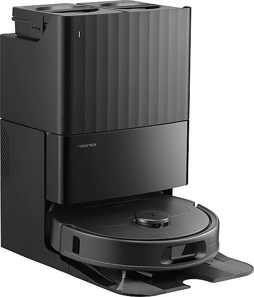 Roborock QR 598 Saugroboter Wischroboter 8000 Pa Absaugstation Schwarz