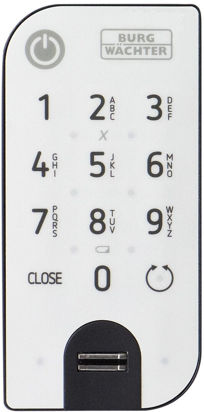 Burg Wächter ENTRY easy 7602 FP Türschloss Set Fingerprint Keypad 50602