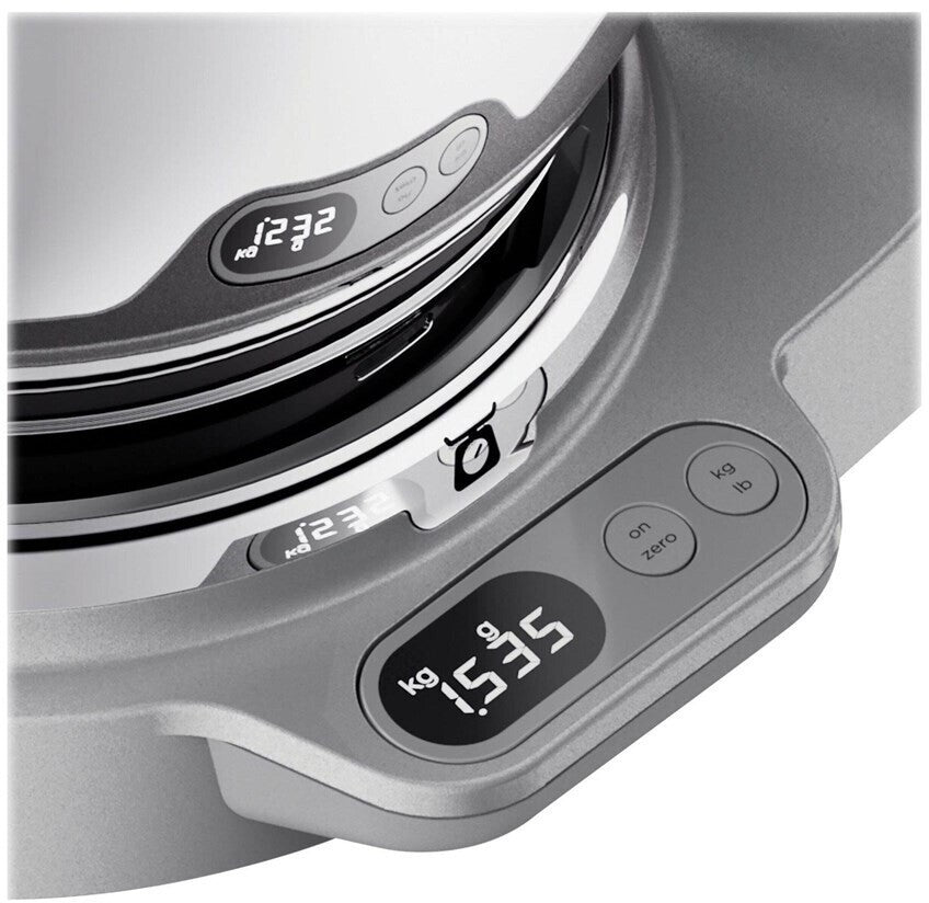 Kenwood KVL85.004SI Titanium Chef Baker XL Küchenmaschine silber 1200W Waage NEU