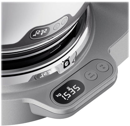 Kenwood KVL85.004SI Titanium Chef Baker XL Küchenmaschine silber 1200W Waage NEU