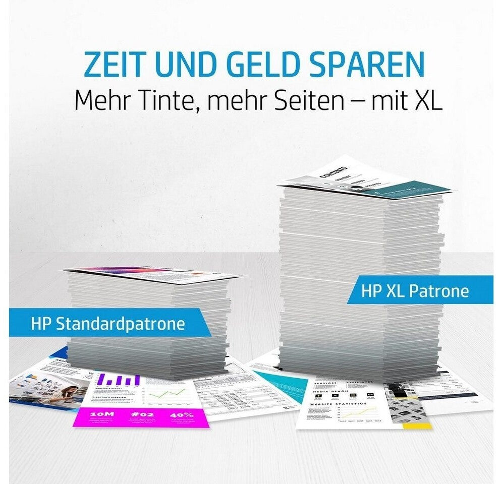 HP 62 Original Druckerpatronen Multipack Schwarz Farbe N9J71AE 2er-Pack Neu