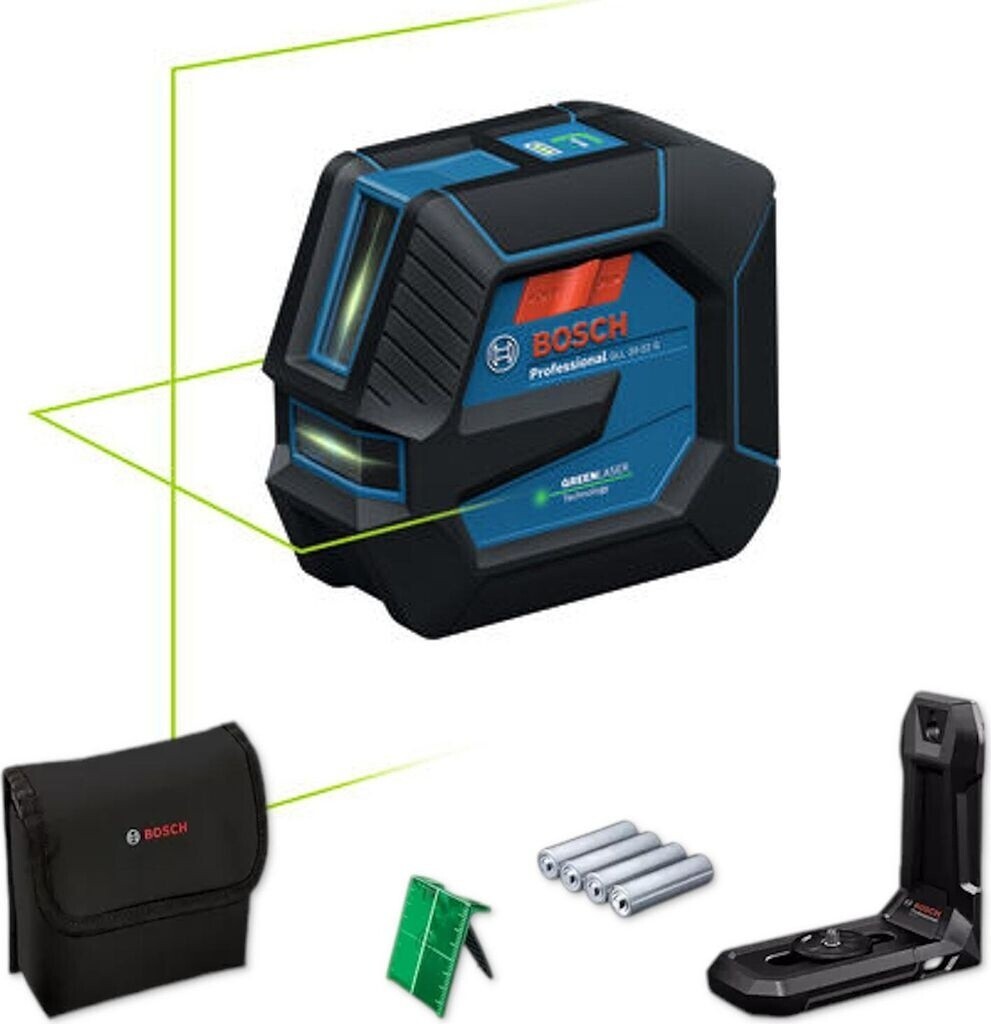 Bosch GLL 20-22 G Linienlaser Grün 20m IP65 mit LB10 Tasche 0601065600