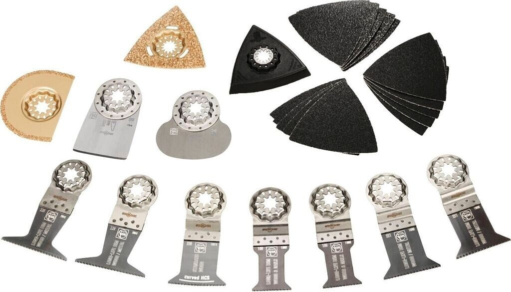 FEIN Best of Starlock RENOVATION 26 tlg Zubehör Set Multimaster 35222967060
